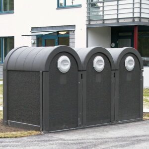 LINNAKE - paloturvallinen jäteastiasuoja