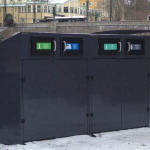 FORTIS -palonkestävä jäteastiasuoja