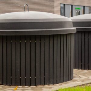 ZBin -säkkikeräysjärjestelmä (pyöreä pintamalli)