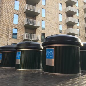 ZBin -säkkikeräysjärjestelmä (pyöreämuotoinen)