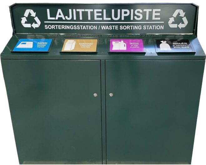 KVARTTI -jäteasema (neljälle lajikkeelle) - Image 2
